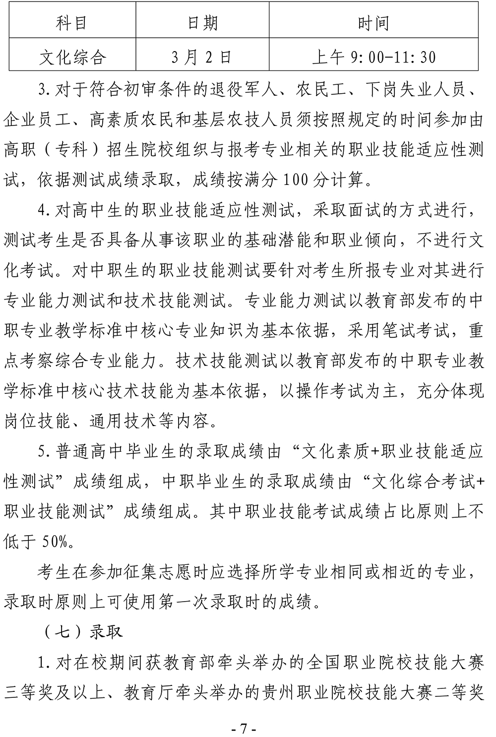 黔招委〔2023〕28号省招生委员会关于做好2024年高职（专科）院校分类考试招生工作的通知_49580(2)-7.jpg